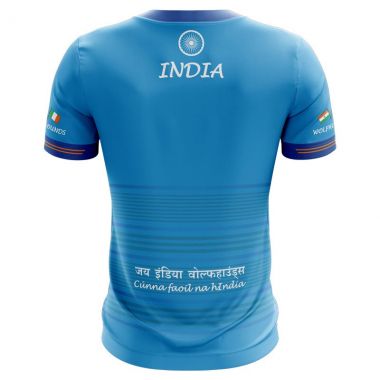 India Wolfhounds GAA Women&#039;s Fit Jersey (Sky)