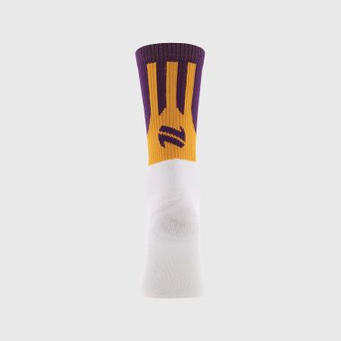O&#039;Neills Ion Midi Socks Purple / Amber / White