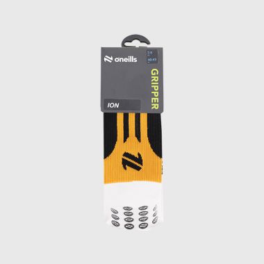 O&#039;Neills Ion Gripper Midi Socks Black / Amber / White