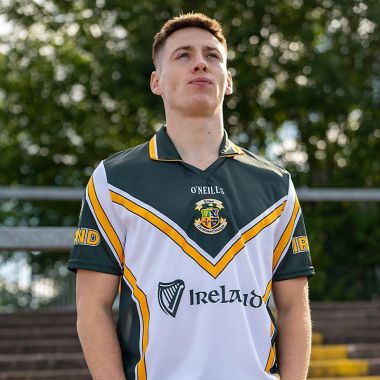 O'Neills Men's Ireland Provincial Jersey Gift Box White / Bottle / Amber