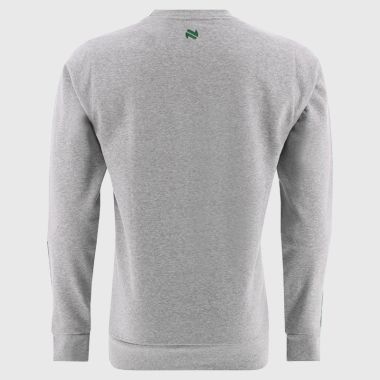 Men&#039;s Jenson Crew Neck Fleece Sweatshirt Grey / Bottle