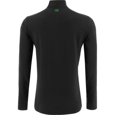 Men&#039;s Jenson Brushed Half Zip Top Black / Green