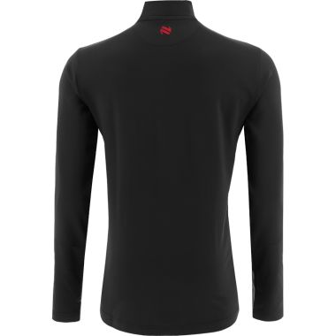 Kids&#039; Jenson Brushed Half Zip Top Black / Red