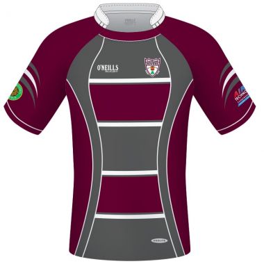 Cleveland Rovers RFC Rugby Jersey (Maroon/Grey)