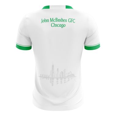 John McBrides Chicago New White Jersey
