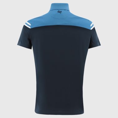 O'Neills Dublin GAA Men's Joyce Polo Shirt Marine / Sky / White