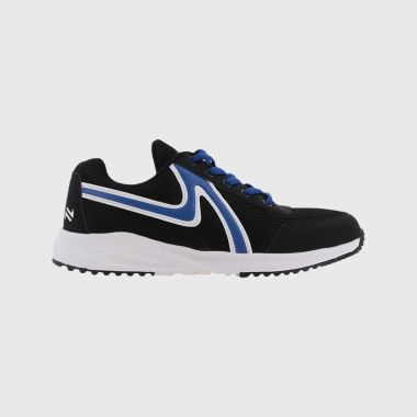 O&#039;Neills Jumpz Kids&#039; Youth Laced PE Trainers Black / Royal / White