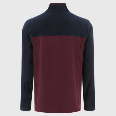O'Neills Galway GAA Men's Kai Snap Button Fleece Maroon / Marine