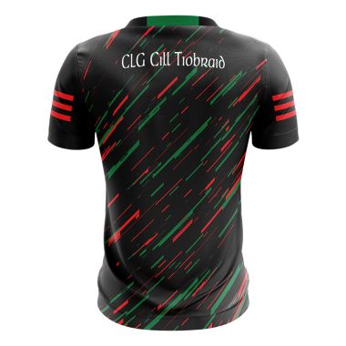 Kiltubrid GAA Kids&#039; Short Sleeve Training Top Black