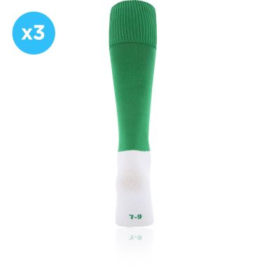 Kids&#039; Koolite Max Premium Sports Socks 3 Pack Green