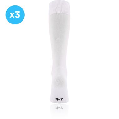 Koolite Max Premium Sports Socks 3 Pack White