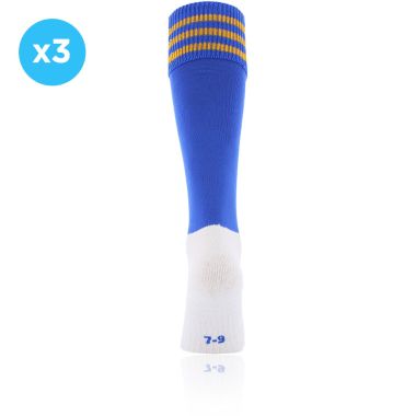 Koolite Max Premium Sports Socks Bars 3 Pack Royal / Amber