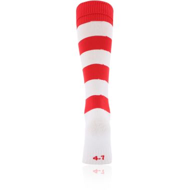 Koolite Max Premium Sports Socks Hoops Red / White