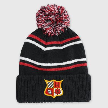 Langworthy Reds ARLFC Kids' Bluestack Bobble Hat