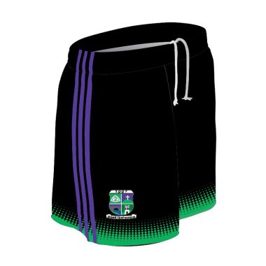 Leitrim Gaels Kids&#039; Mourne Shorts Black