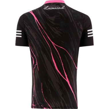 Limerick GAA Short Sleeve Training Top Black / Dark Grey