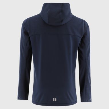 O&#039;Neills Men&#039;s Logan Fermanagh GAA Hooded Softshell Jacket Marine / Grey