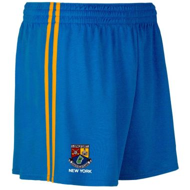 Longford GAA New York Mourne Shorts (Royal / Amber)