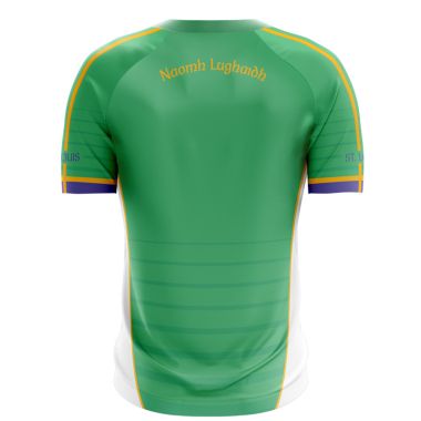 St Louis Grammar School Kilkeel PE Jersey Green / White / Amber