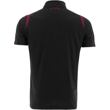 Kids&#039; Loxton Polo Shirt Black / Maroon