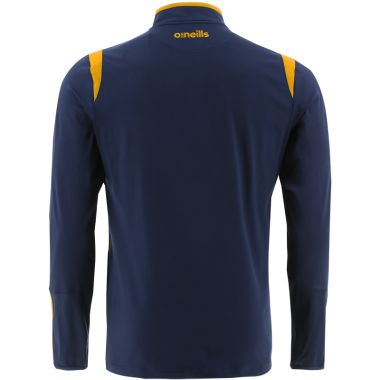 Men&#039;s Loxton Brushed Half Zip Top Marine / Amber