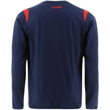 Kids&#039; Loxton Brushed Crew Neck Top Marine / Red