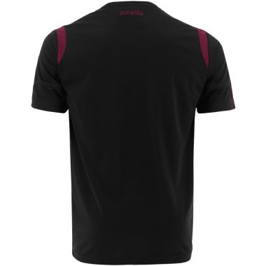 Men&#039;s Loxton T-Shirt Black / Maroon