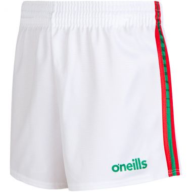 Mayo GAA Kids&#039; 2 Stripe Home Shorts