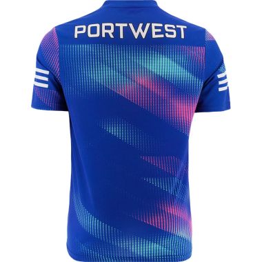 Mayo GAA Player Fit Short Sleeve Training Top Royal / Green