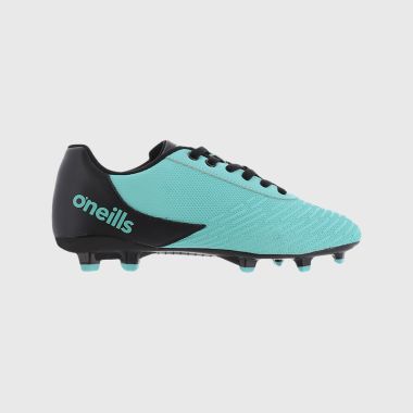 O&#039;Neills Meteor Youth Firm Ground Laced Football Boots Mint / Black