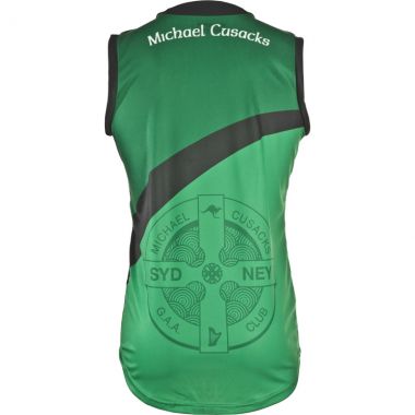 Michael Cusacks Sydney GAA Sleeveless Vest Green