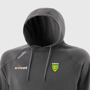 O&#039;Neills Donegal GAA Men&#039;s Momentum Fleece Pullover Hoodie Dark Grey
