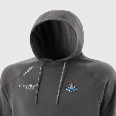 O&#039;Neills Dublin GAA Men&#039;s Momentum Fleece Pullover Hoodie Dark Grey