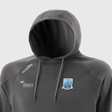 O&#039;Neills Fermanagh GAA Men&#039;s Momentum Fleece Pullover Hoodie Dark Grey