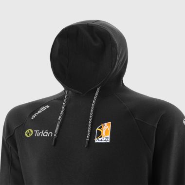 O&#039;Neills Kilkenny GAA Men&#039;s Momentum Fleece Pullover Hoodie Black