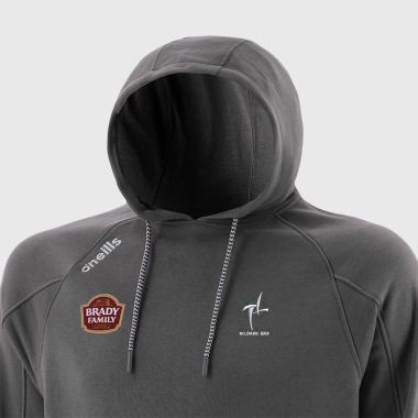 O&#039;Neills Kildare GAA Men&#039;s Momentum Fleece Pullover Hoodie Dark Grey