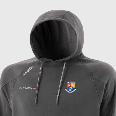 O&#039;Neills Longford GAA Men&#039;s Momentum Fleece Pullover Hoodie Dark Grey