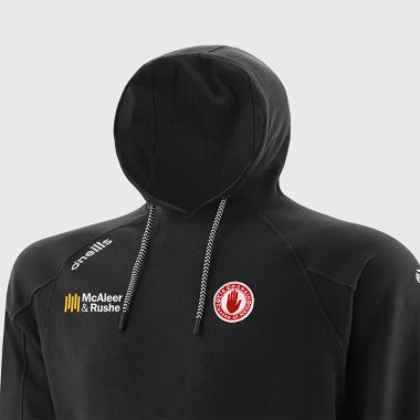 O&#039;Neills Tyrone GAA Men&#039;s Momentum Fleece Pullover Hoodie Black