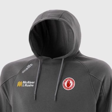 O&#039;Neills Tyrone GAA Men&#039;s Momentum Fleece Pullover Hoodie Dark Grey