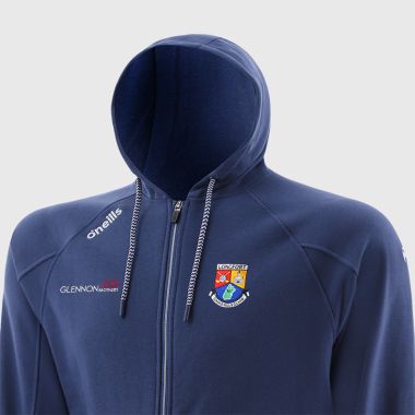 O&#039;Neills Longford GAA Men&#039;s Momentum Fleece Full Zip Hoodie Marine