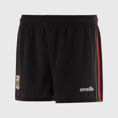 O&#039;Neills Mayo GAA Kids&#039; 2 Stripe Alternative Goalkeeper Shorts 2025