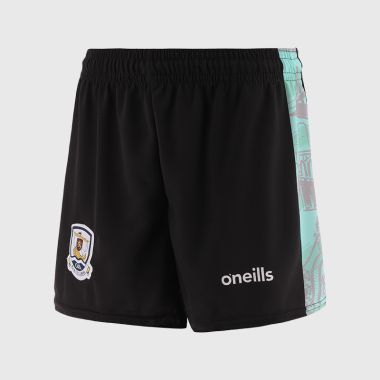 O&#039;Neills Galway GAA Kids&#039; Alternative Goalkeeper Shorts 2025