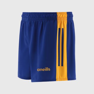 O&#039;Neills Clare GAA Kids&#039; 2 Stripe Home Shorts 2025
