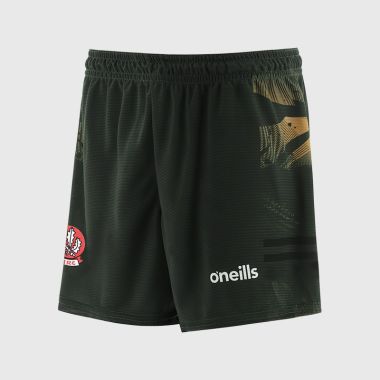 O'Neills Derry GAA Kids' 2 Stripe Training Shorts 2026