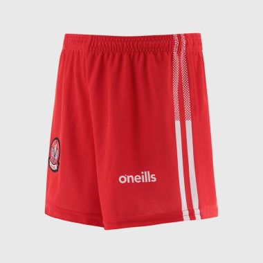 O'Neills Derry GAA Kids' 2 Stripe Home Shorts 2026