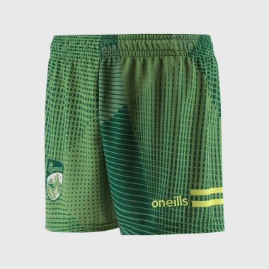 O'Neills Kerry GAA 2 Stripe Training Shorts 2026