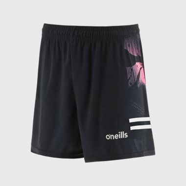 O'Neills Laois GAA Kids' 2 Stripe Training Shorts 2026
