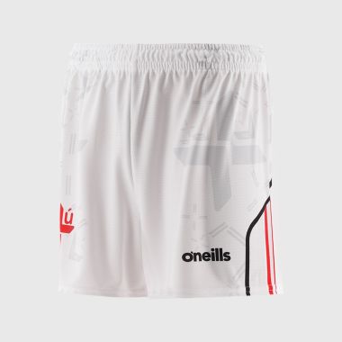 O'Neills Louth GAA Kids' 2 Stripe Home Shorts 2026