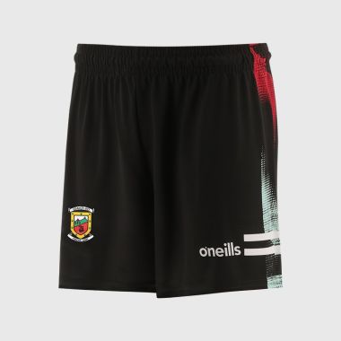 O'Neills Mayo GAA Kids' 2 Stripe Training Shorts 2026