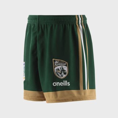 O'Neills Kerry Camogie Kids' Home Shorts 2026